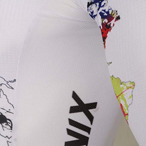 Maillot de vélo homme anti-transpiration vêtement manches courtes été L