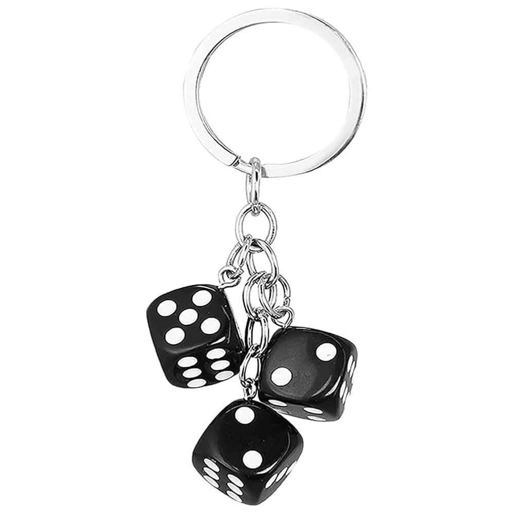 サーティーン　キーホルダー Amazon | サイコロ キーホルダー ダイス ペンダント キー