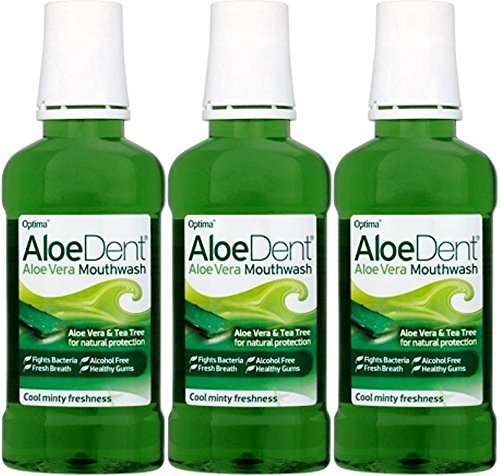 Aloe Dent Mouthwash 250ml x 6 Packs by Aloe Dent