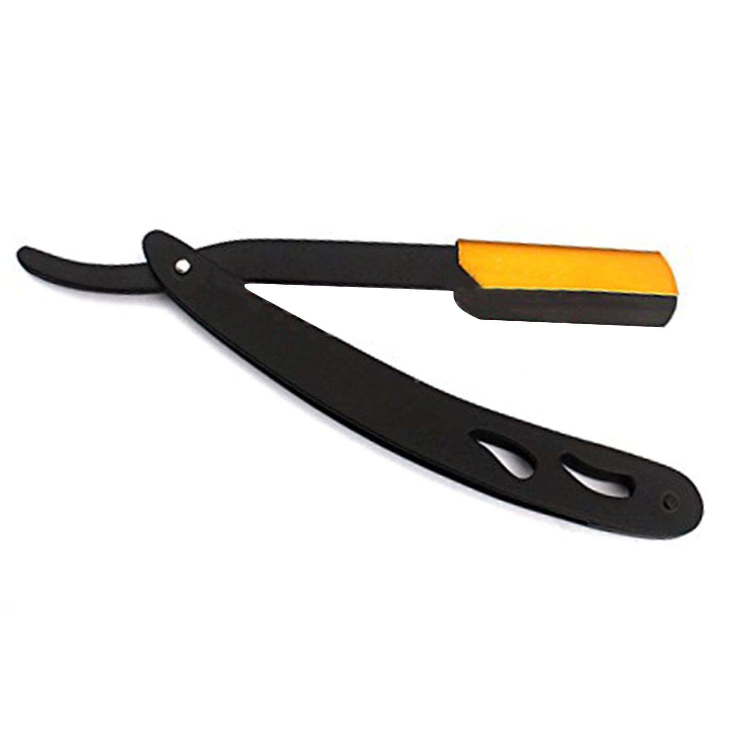 AAPROTOOLS BARBER STRAIGHT RAZOR MATTE HOLE DESIGN CUTTHROAT SHAVING CHANGEABLE RAZOR A+ QUALITY