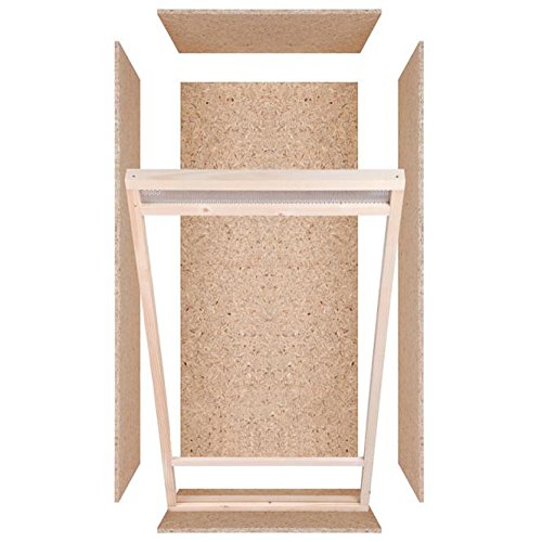 REPITERRA Hout terrarium twechterrarium 60x120x60cm frontventilatie - Afbeelding 5