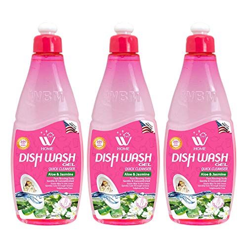 WBM Home Dishwashing Liquid Dish Soap Gift Set,Dishwasher Detergent