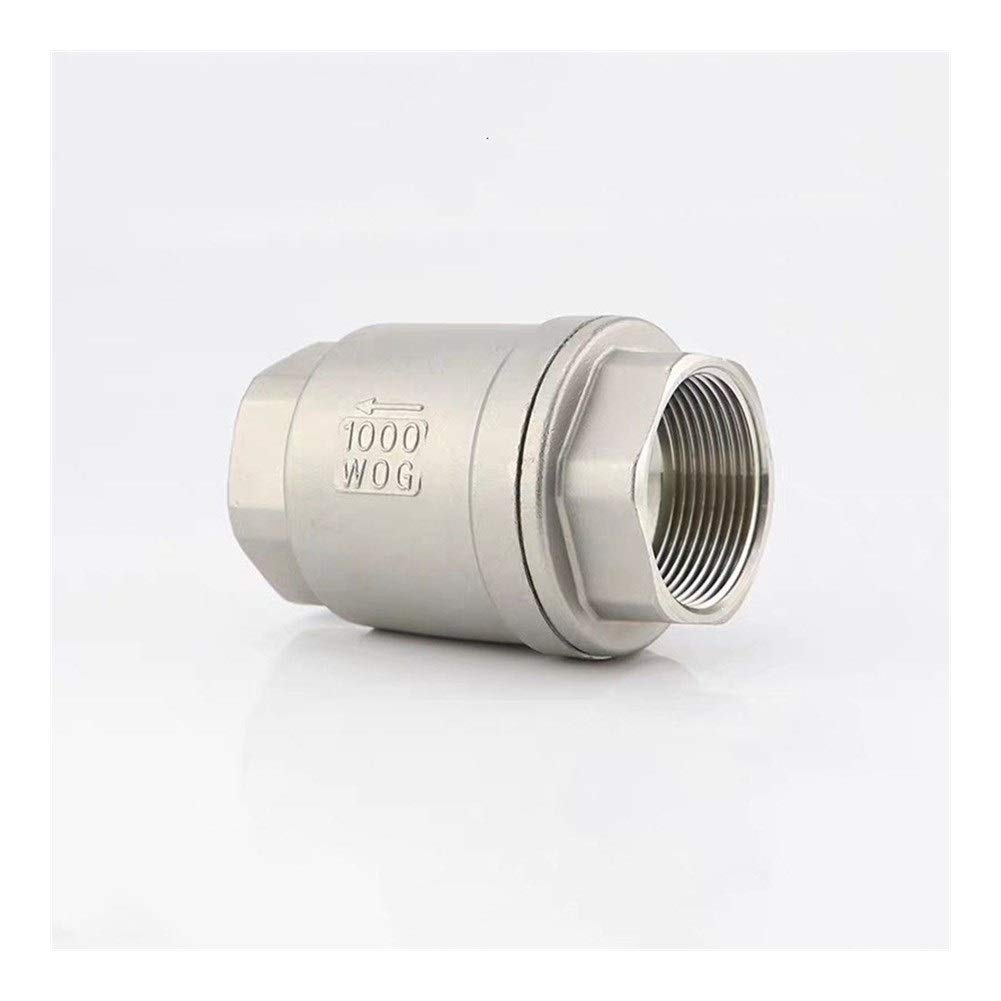 Check Valves 304 Stainless Steel 2 Inch DN50 Female Thread Wire Mouth Vertical Non-Return Valve
