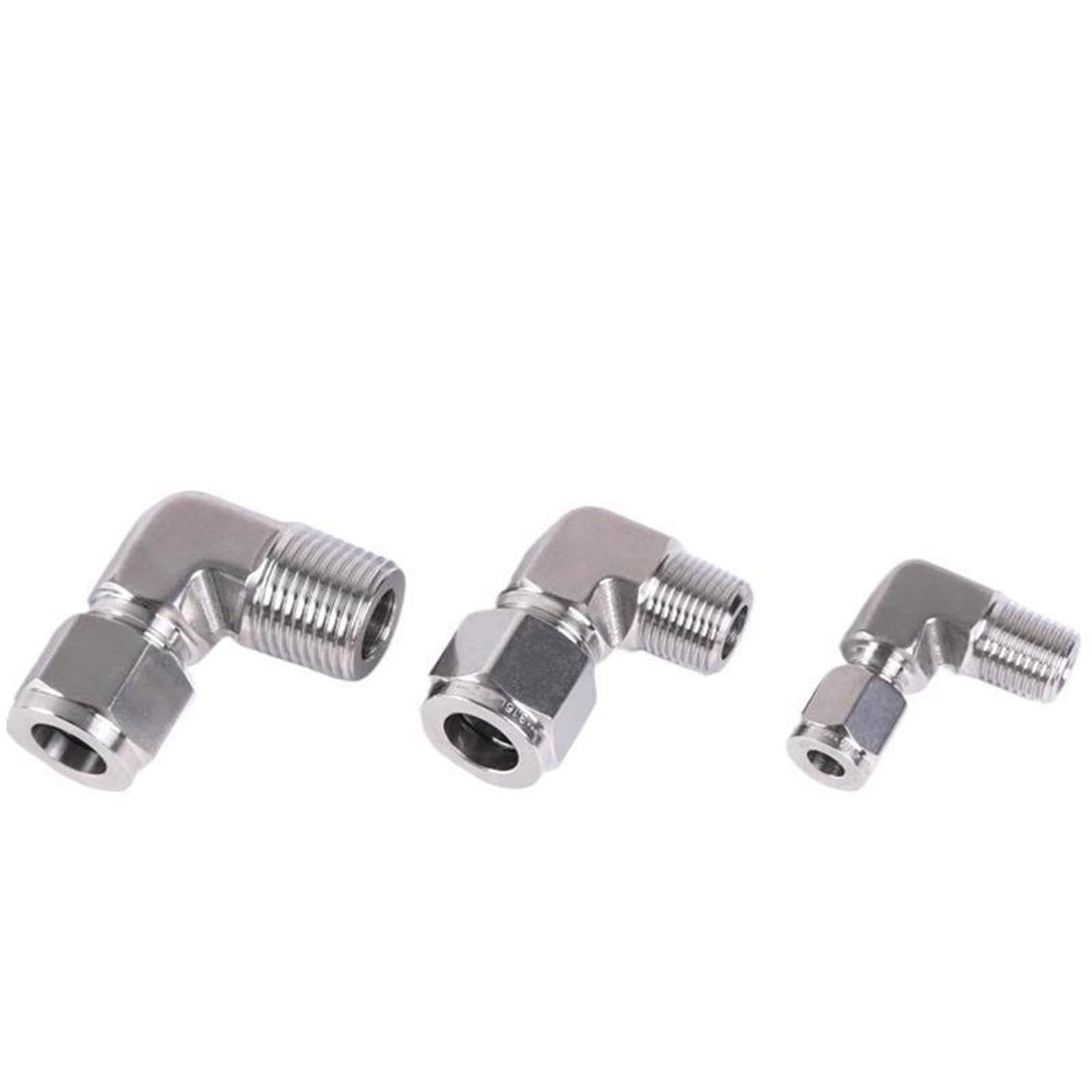Adaptateur de joint plomberie à Compression coude 90 degrés avec écrou UNF