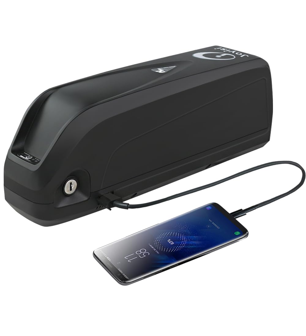 Joyisi Ebike Battery 48V 20AH, USB Port for 200W to 1500W Bafang Voilamart AW and Other Motor Bicycle, Ebike Kit with Battery