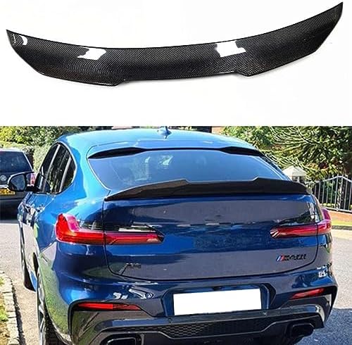 Amazon.com: Rear Spoiler Trunk Wing Carbon Fiber for BMW X4 G02 X4M F98 ...
