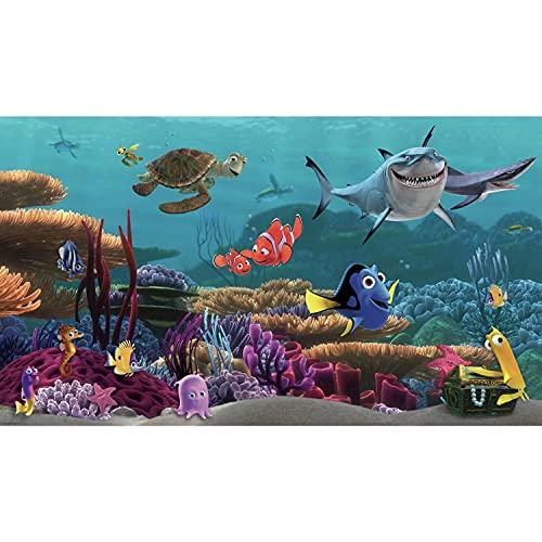 Image of RoomMates Disney Pixar Finding Nemo Peel and Stick Wall Mural by RoomMates,JL1278M