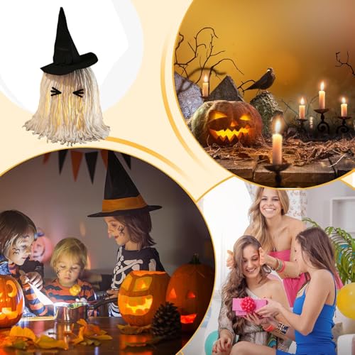 Fantôme lumineux Halloween décor effrayant grand format intérieur extérieur