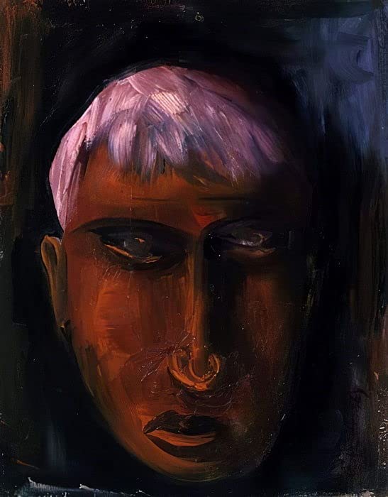 Tableau Toile Portrait Jawlensky 60x90cm pour Habiller un Grand Mur Vide