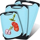 cutting board oiling 🍎【Ranura de Goteo de Jugo y Diseño Antideslizante】 - La tabla de cortar tiene bordes de goma antideslizantes y ranuras de jugo más profundas para garantizar la limpieza y seguridad de la mesa y hacer que su proceso de cocción sea más feliz.