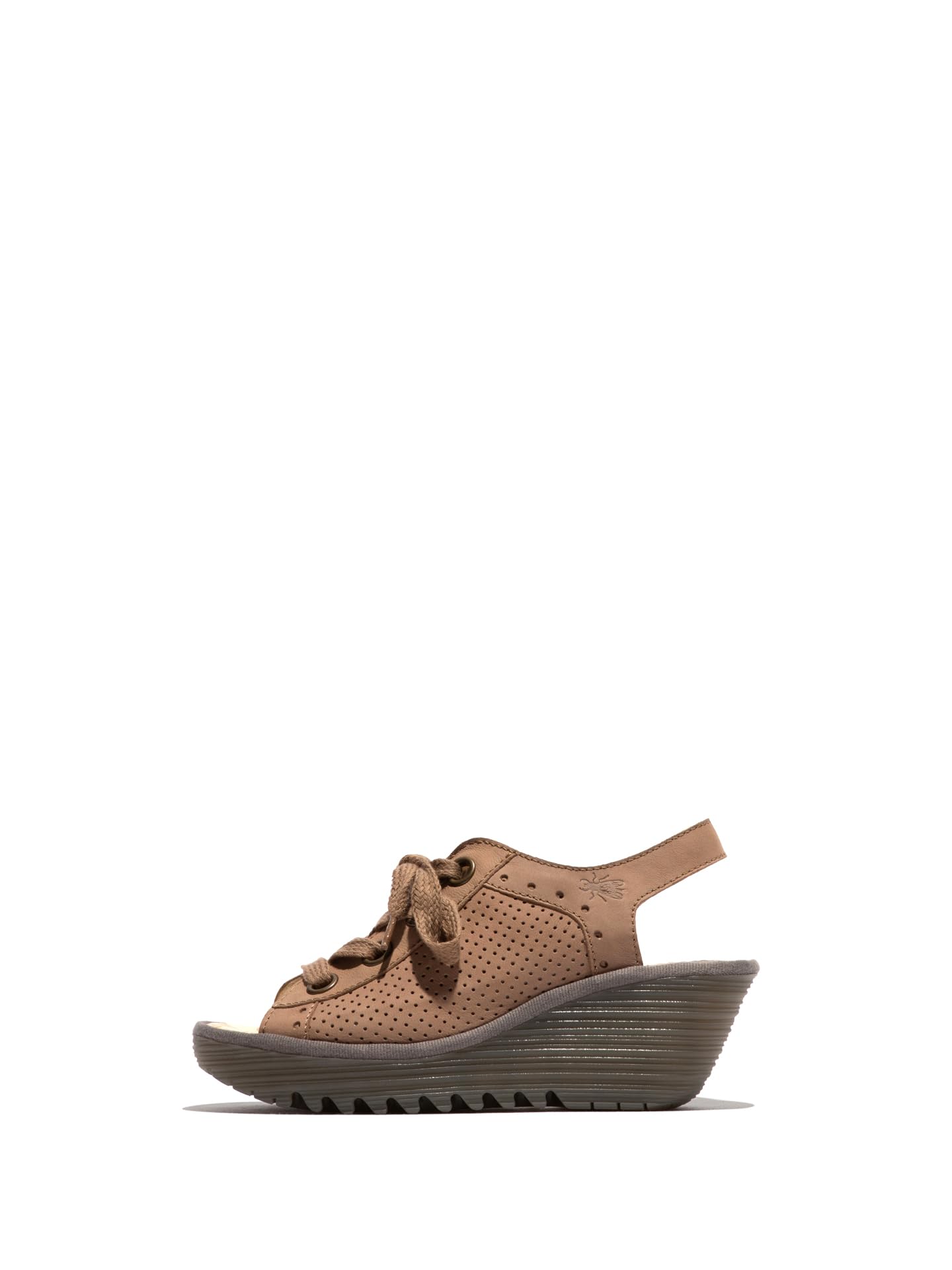 Fly London Women's YUTA617FLY Sandal, Taupe, 9 UK