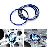 Duoles 4 Pieces Alloy Car Wheel Rim Center Cap Hub Rings Decoration for Audi A3 A4 A5 Q3 Q5 Q7 TT...