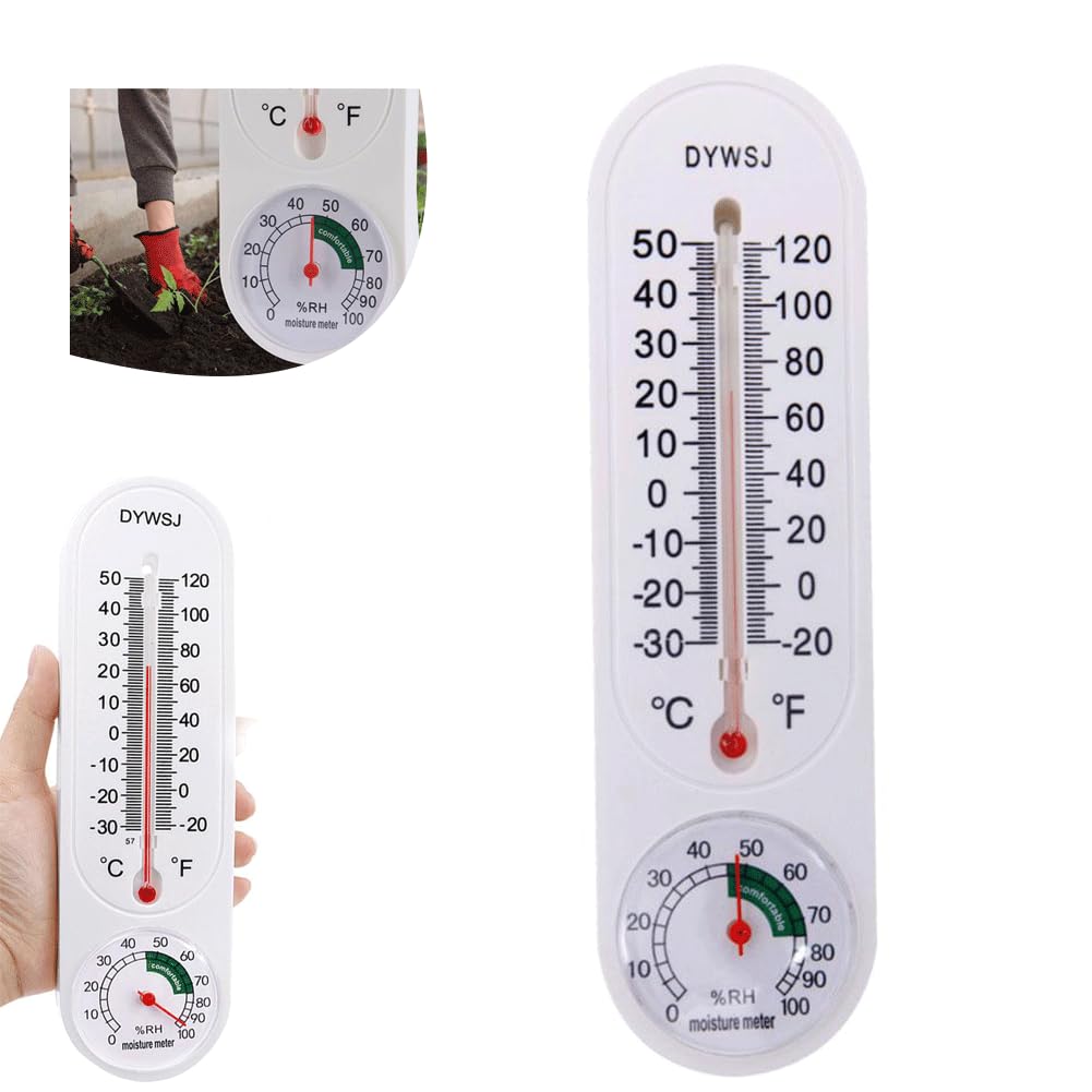 Termómetro WIFI Higrómetro, Mando A Distancia Infrarrojo Inteligente, Mini Termómetro Higrómetro LCD Digital Para Interior Con Alarma De Notificación Por Aplicación, Compatible Con Alexa Y Google