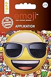 Emoji Applikation Sonnenbrille: Applikation zum Aufbügeln