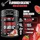 Flavoured Creatine Pulver - 550g - Creatin Monohydrat + L-Taurin - Mikronisiertes Kreatin mit Geschmack - Ohne Zucker & Top Löslichkeit - Vegan (Strawberry)