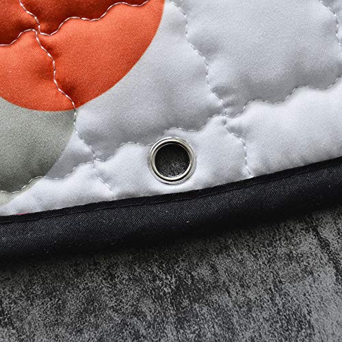 HIL Baby Kruipmat Rond Vloerkleed Kinderen Spelen Spelmat Opbergmat Voor Speelgoed Antislipmat Voor Kinderen Vloermat Voor Kinderen Slaapkamer Decoratief Tapijt Meisje Jongen Kind Vloerkleed,F - Afbeelding 4