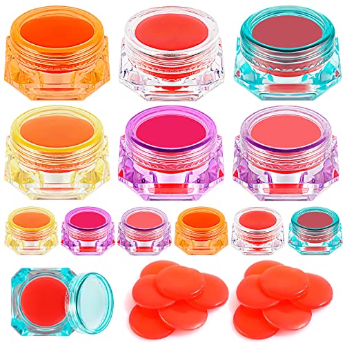 Image of Red Diamond Art Glue 60 Pcs Constellation Set - 12 Pack Refills Transparent Storage Box, Colorful Design
