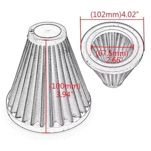Filtre à air moto pour résoudre les pertes de puissance Vstar - 2