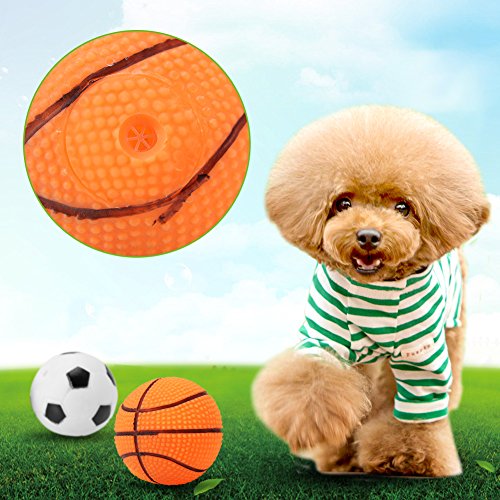 Soccer Ball,Kids Soccer Ball,Squeak Latex Puppy Toys Rubber Dog Toy Dog Chew Toy Balls for Small Medium Dogs Soccer Ball,Kids Soccer Ball,Squeak Latex Puppy Toys Rubber Dog Toy Dog Chew Toy Balls for Small Medium Dogs