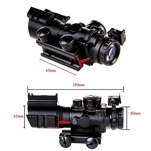 UniqueFire Mirino Red DOT 4 x 32 RGB