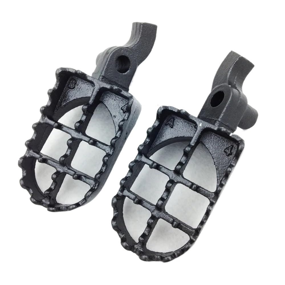 Repose-pieds moto CR125R plaque pied pédale de dirt bike gris