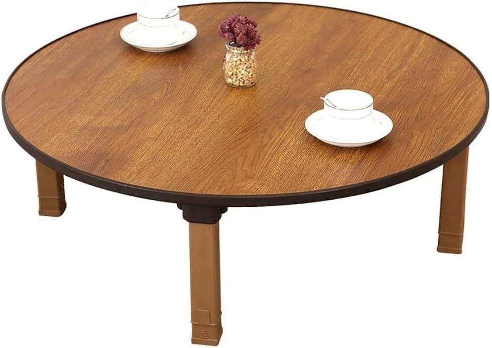 Table basse pliante pour manger assis par terre et petit salon