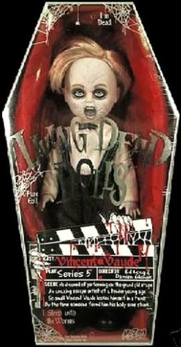 未開封 Living dead dolls シリーズ5 セットVincent 他 Living Dead Dolls by Mezco -- Vincent Vaude - Series 5 - Black and