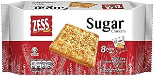 Wheat Flour Snack Sandwich Cracker Cookie, Sugar. Low Calorie, Asian, 180g 6.4oz. 1 Pack