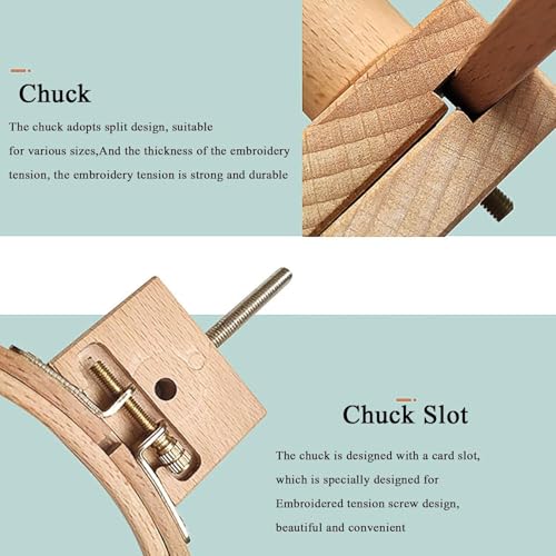 Soporte de punto de cruz ajustable, soporte para marco de bordado, brazo extensible, para proyectos de costura y manualidades