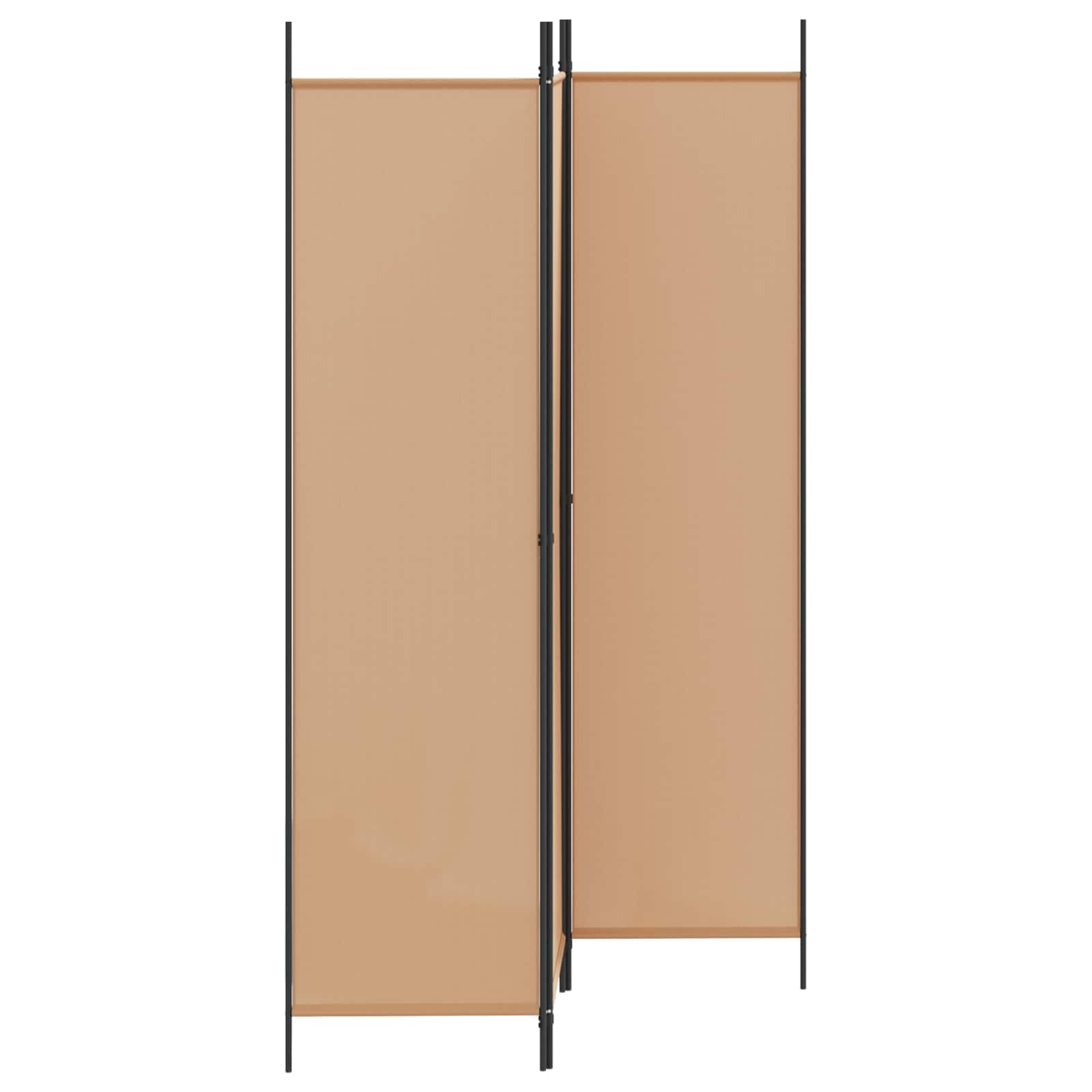 Divisorio da parete spagnola, 3 pezzi, 150 x 200 cm, colore beige