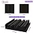 TroyStudio Thick Acoustic Foam Panels, 12 X 12 X 2 Inch 12 Pcs Broadband Sound Absorbing Foam, Dense Soundproof Padding Tile, Recording Studio Foam Absorber, Groove Decorative 3D Wall Ceiling Panel