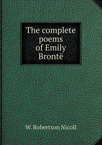 The complete poems of Emily Bront? 5519151962 Book Cover