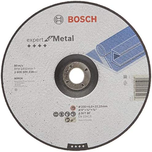 Produktbild von Bosch Professional Schruppscheibe Best For Metal – 230 Mm, 7 Mm, A 2430 T BF, Für Metall & Stahl, 80 M/s