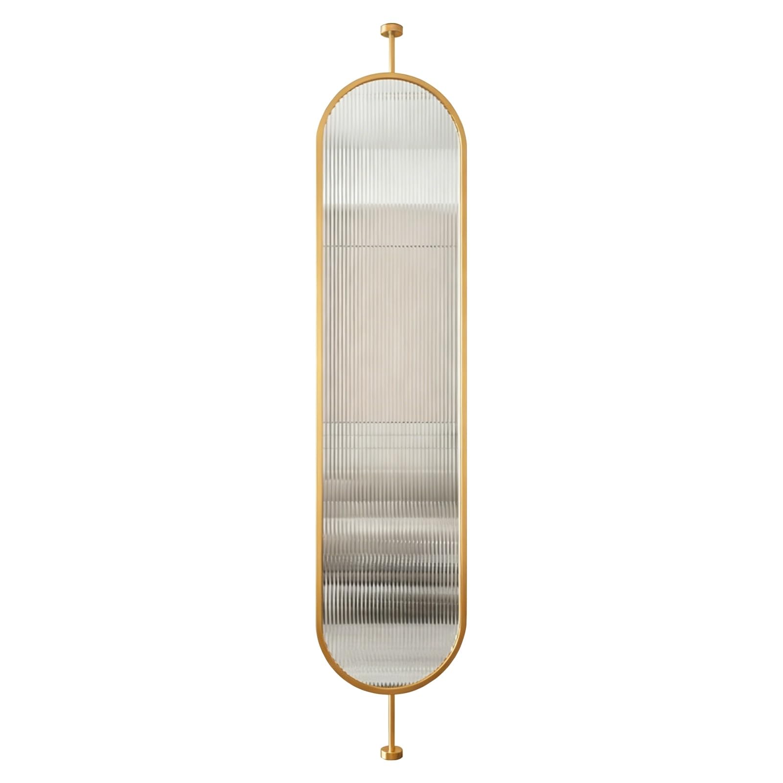 Separadores Ambientes Separador de Ambientes de Vidrio Moderno de Suelo a Techo, Panel Divisorio Interior Modular con Estructura de Hierro para Sala Oficina