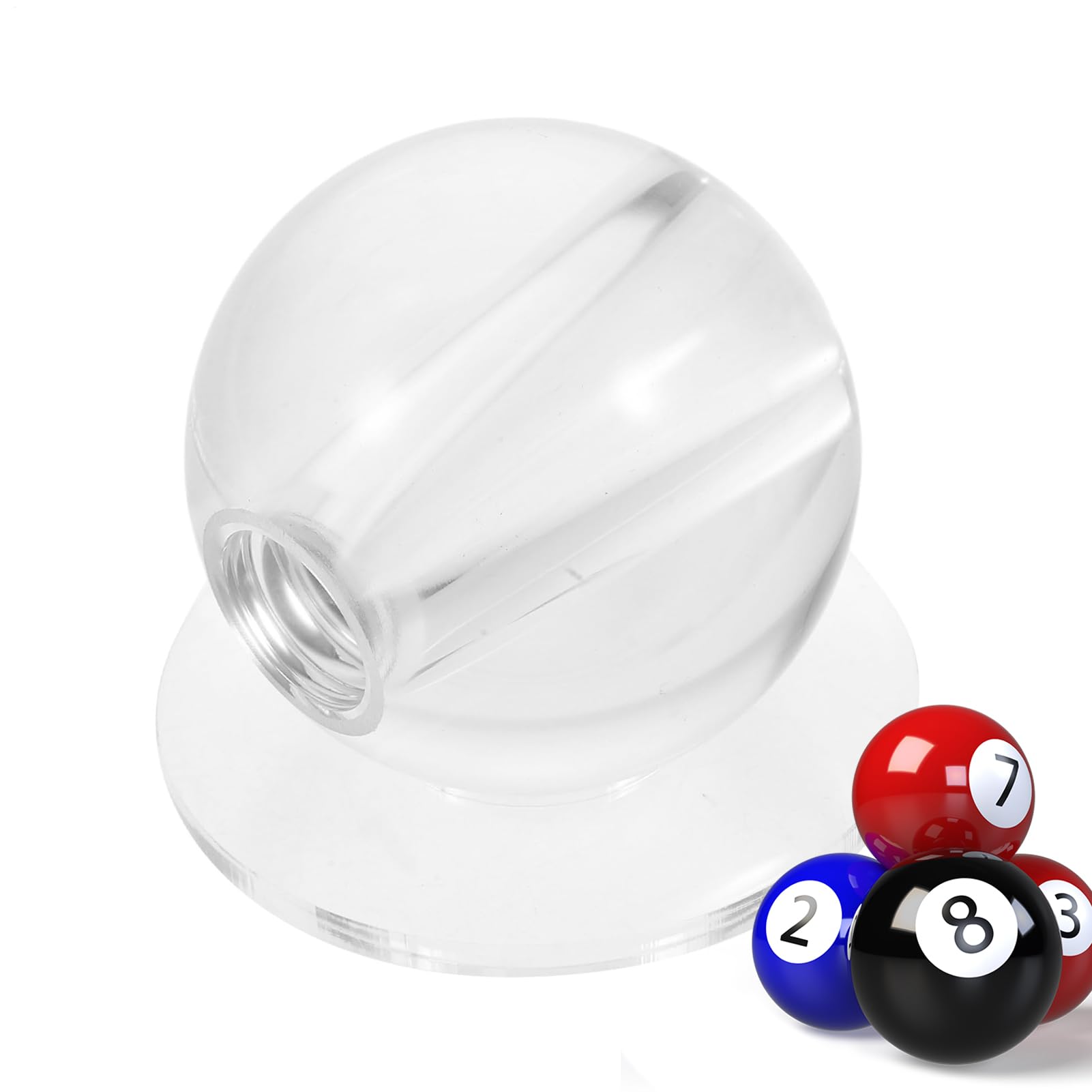 Pallina per stecca da allenamento, portatile, attrezzo di precisione, strumento di precisione per mirare in piscina, accessorio per principianti e uomini, 1 pezzo