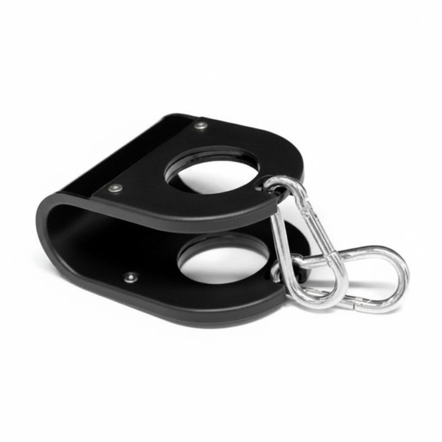 U-Shaped Weight Holder Heavy Duty Barbell Hook Attachment Steel Construction Weight Loading Clip, Black-image-34