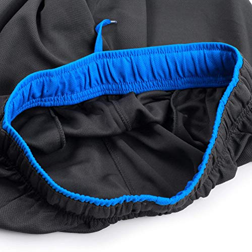 Zengvee Athletic Men's Pockets 3 Pack Open Bottom Light Weight Jersey Sweatpant With Zipper Pockets For Workout, Gym, Running, Training(Us-0221-Gray Blue+Black Blue+Black Grayxl) #TOP5