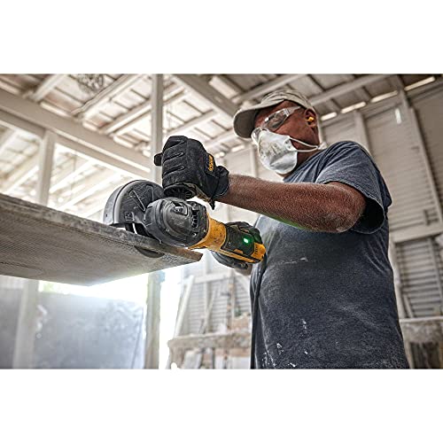 Amoladora angular Dewalt 1700 W con acabado Negro y Amarillo de alta resistencia 3