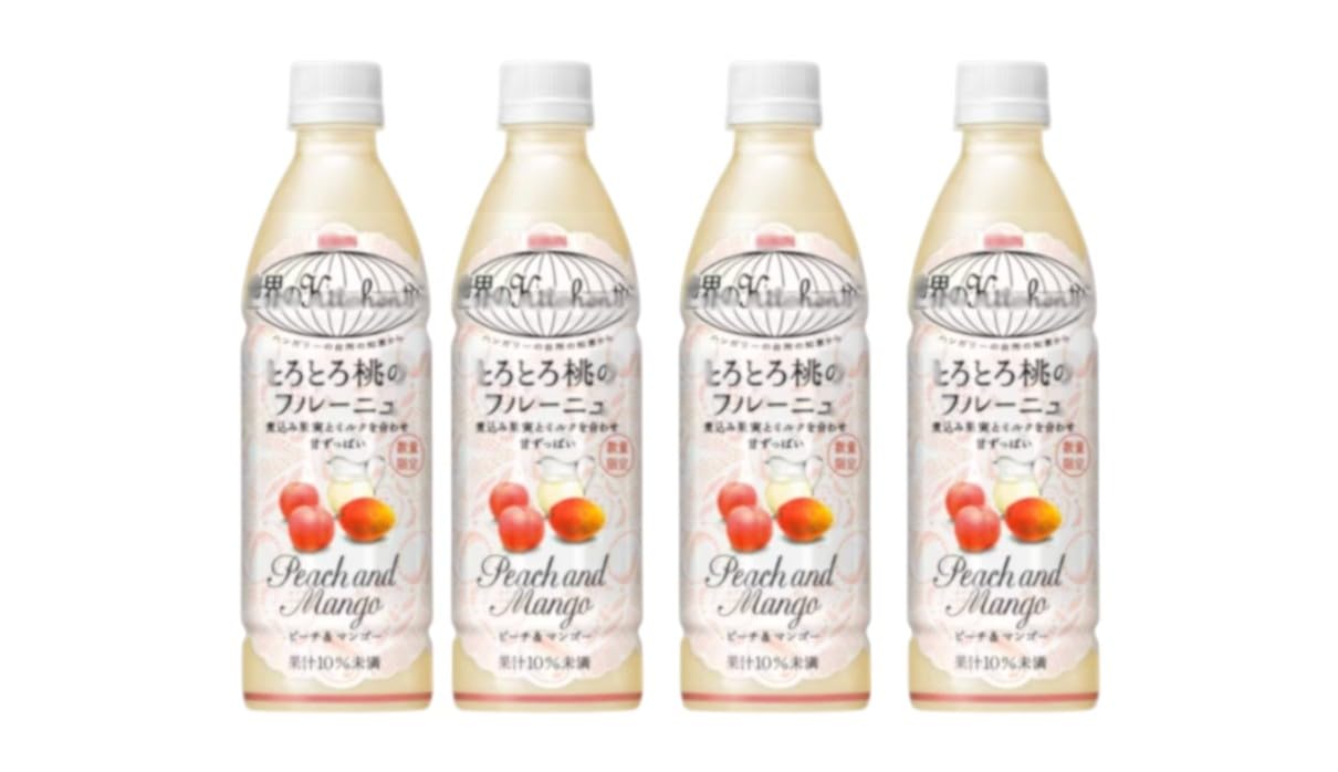 Amazon.co.jp: とろとろ桃のフルーニュ 430ml【4本 】世界のKitchen