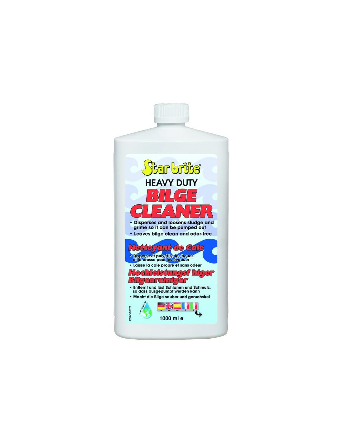 STAR BRITE Heavy Duty Bilge Cleaner - Simple & Easy to Use - Pour In, Run Boat, Pump Out - Emulsifies Oil, Fuel & Leaves Bilge Clean With a Fresh Clean Scent