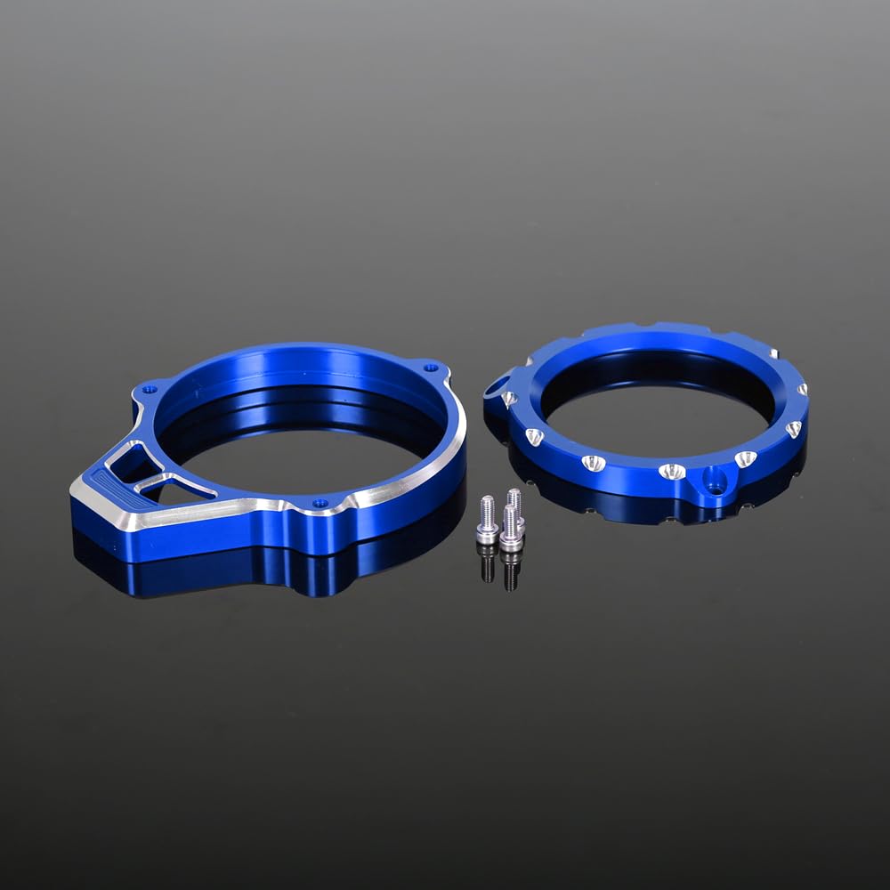 Monkey125 Transparent Front Speedometer Tachographs Gauge Cover Trim Ring Compatible with Monkey 125 DAX125 ST125 Trail125 CT125 2018-2024 3D CNC (Blue)