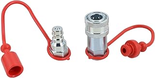 1/4" NPT Ag Hydraulic Quick Connect Coupler