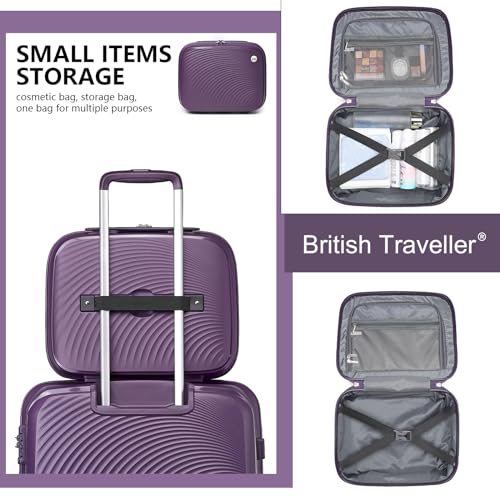 British Traveller Hard Shell Luggage4