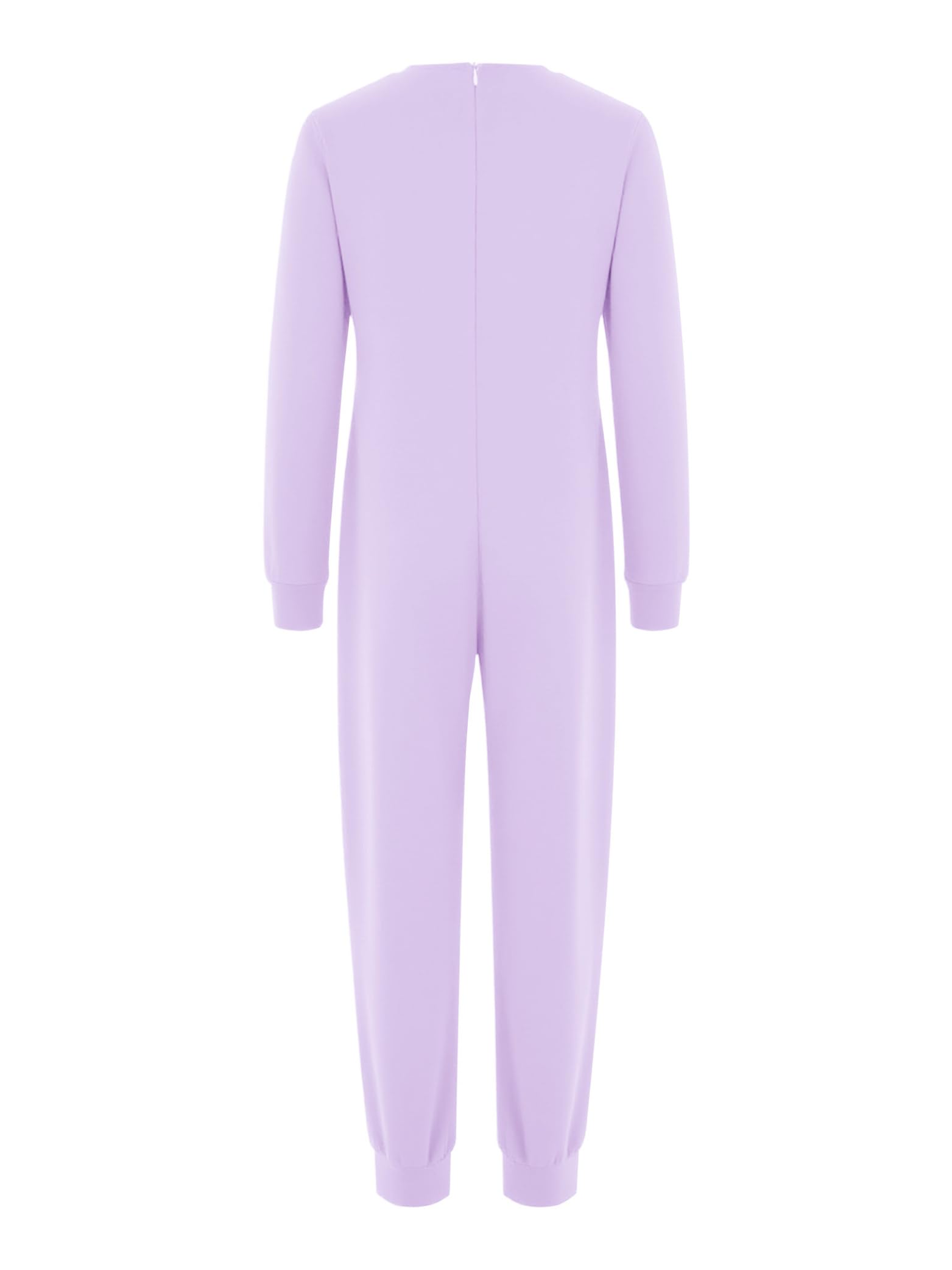 Grenouillère avec Fermeture Eclair au Dos Enfant Garçon Fille Combinaison de Soin Manches Longues Salopette Sanitaire Vêtements Adaptés