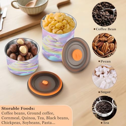 Envase hermético para café de acero inoxidable 500 ml miniatura 5