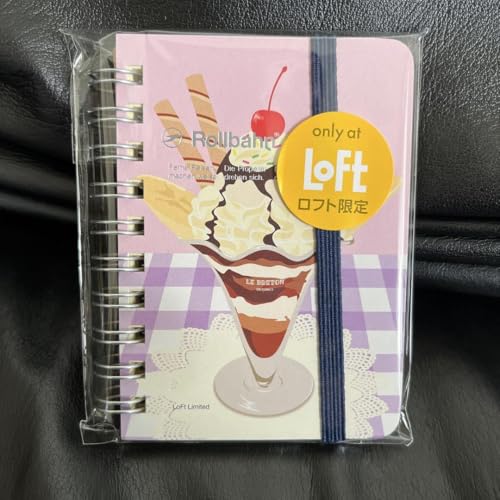 Amazon | ロフト限定Rollbahn ロルバーン ポケット付メモ ミニ パフェ