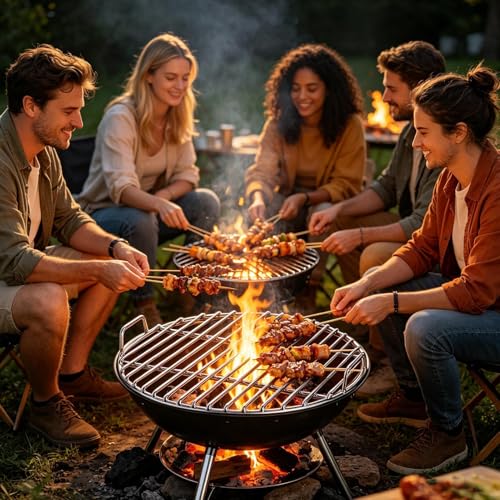 Grille de cuisson portable antiadhésive : finis les aliments brûlés - 3