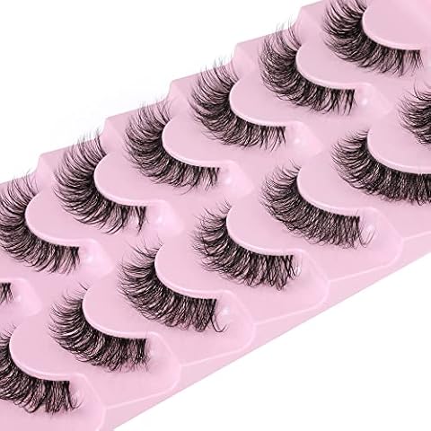 JIMIRE 3D Cat Eye Fluffy Lashes Cover