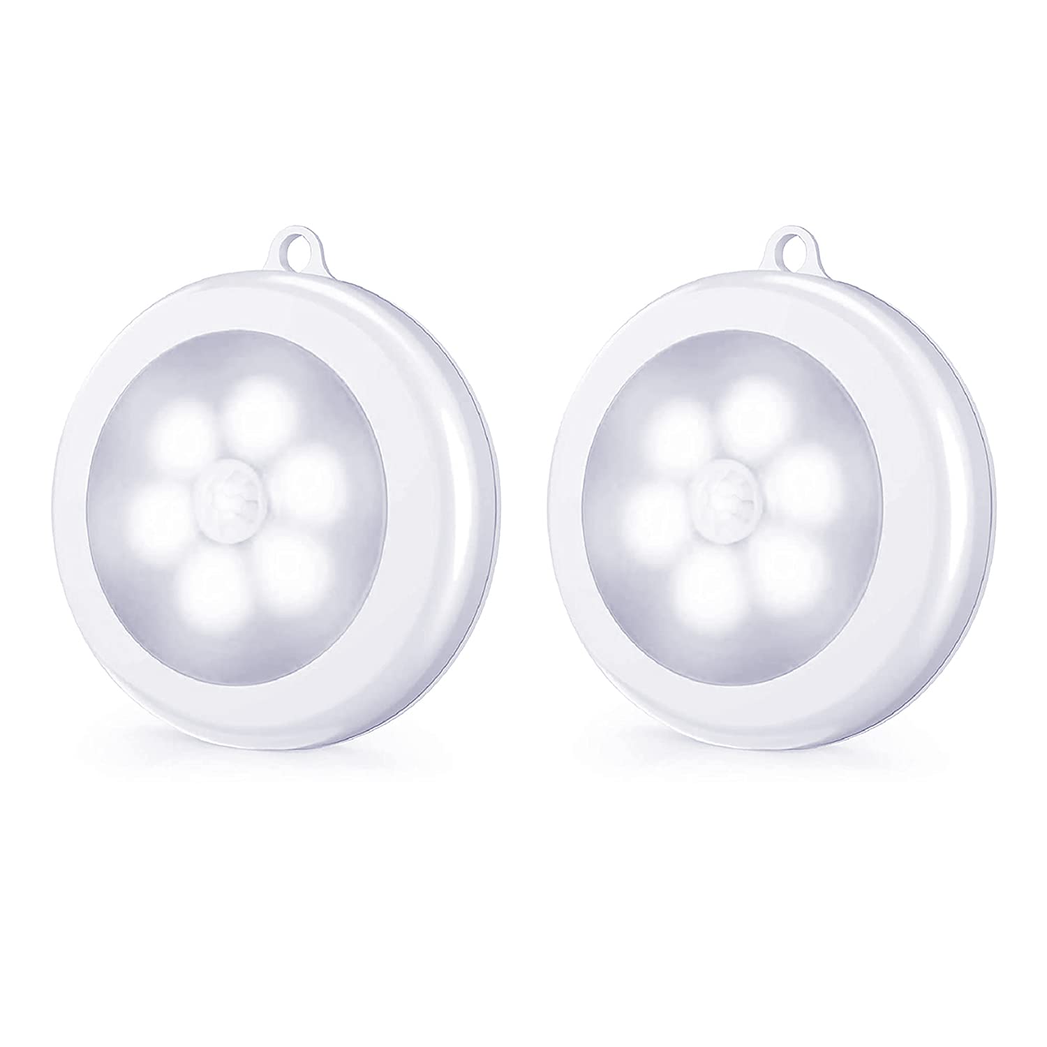 Quick Sense Motion Sensor Light | Battery Operated LED Nightlight, Wireless Sensor Wall Light | for Hallway, Wardrobe, Basement, Cupboard, Garage etc- (Pack of 2)