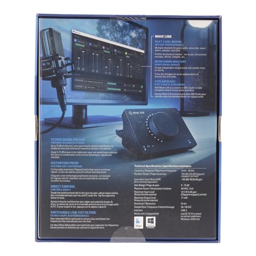 Elgato Wave XLR - Audio Mixer and 75 db Preamp for XLR Mic to USB-C, Control Interface with 48V Phantom Power, Tap-to-Mute, Digital Mixing Software for Streaming, Recording, Podcasting on Mac and PC - Image 16